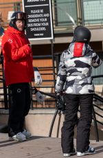 KYLE RICHARDS Hits Aspen Slopes with Ski Instructor 12/23/2023