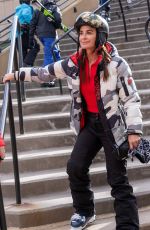 KYLE RICHARDS Hits Aspen Slopes with Ski Instructor 12/23/2023