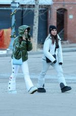 KYLE RICHARDS Out with Her Daughters in Aspen 12/27/2023