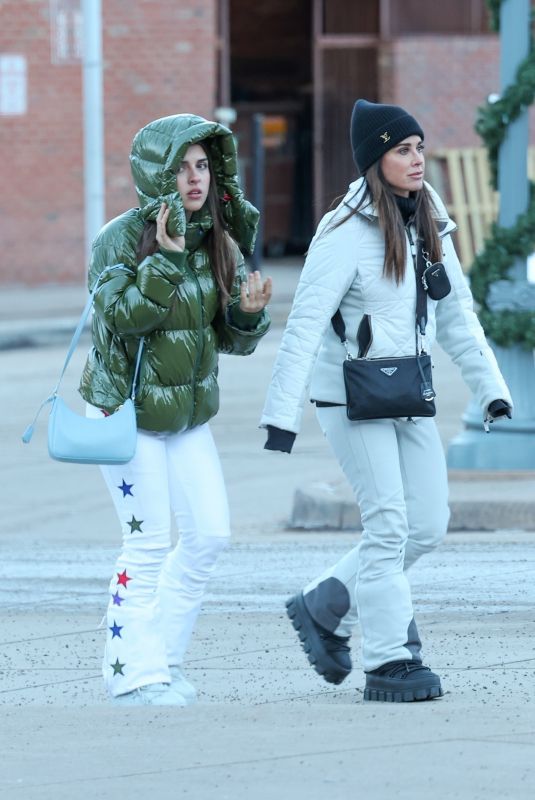 KYLE RICHARDS Out with Her Daughters in Aspen 12/27/2023