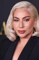 LADY GAGA at Maestro Photocall at Academy Museum of Motion Pictures in Los Angeles 12/12/2023