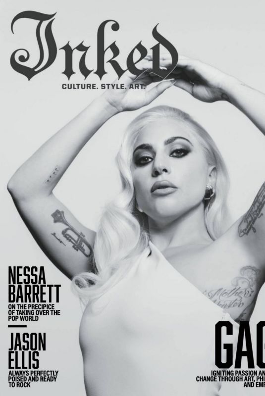 LADY GAGA in Inked Magazine, December 2023