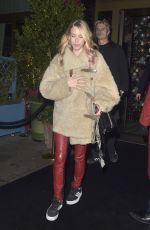 LADY MARY CHARTERIS Arrives at The Broadwick Soho Hotel in London 12/20/2023