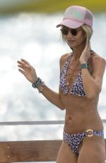 LADY VICTORIA HERVEY in Animal Printed Bikini in Barbados 12/27/2023