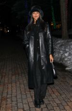LAIS RIBEIRO Arrives at Revolve Event in Aspen 12/14/2023