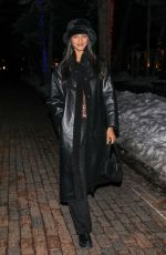 LAIS RIBEIRO Arrives at Revolve Event in Aspen 12/14/2023