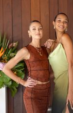 LAIS RIBEIRO at Iintimate Art Basel Luncheon with Vogue100 in Miami 12/04/2023