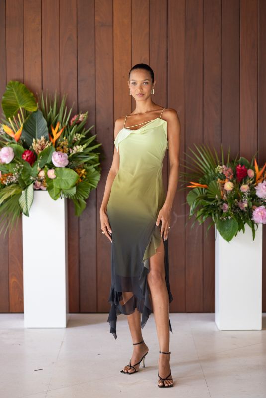 LAIS RIBEIRO at Iintimate Art Basel Luncheon with Vogue100 in Miami 12/04/2023
