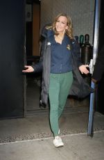 LARA SPENCER Leaves Good Morning America Studio in New York 12/22/2023