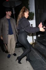 LARSA PIPPEN and Marcus Jordan on a Dinner Date at Catch Steak House in West Hollywood 12/23/2023