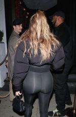 LARSA PIPPEN and Marcus Jordan on a Dinner Date at Catch Steak House in West Hollywood 12/23/2023