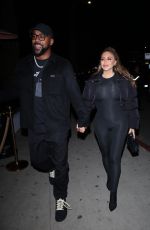 LARSA PIPPEN and Marcus Jordan on a Dinner Date at Catch Steak House in West Hollywood 12/23/2023