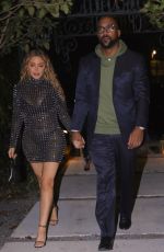 LARSA PIPPEN and Marcus Jordan on a Dinner Date at Chateau Zz in Miami Beach 12/30/2023