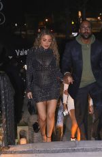 LARSA PIPPEN and Marcus Jordan on a Dinner Date at Chateau Zz in Miami Beach 12/30/2023