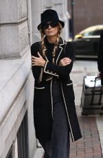 LAURA BAILEY Arrives at Stock Exchange Hotel in Manchester 12/08/2023