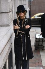 LAURA BAILEY Arrives at Stock Exchange Hotel in Manchester 12/08/2023