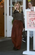 LAURA DERN Out for Christmas Shopping at Brentwood Country Mart 12/22/2023