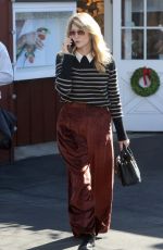 LAURA DERN Out for Christmas Shopping at Brentwood Country Mart 12/22/2023