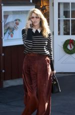 LAURA DERN Out for Christmas Shopping at Brentwood Country Mart 12/22/2023