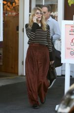 LAURA DERN Out for Christmas Shopping at Brentwood Country Mart 12/22/2023