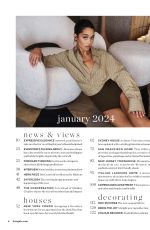 LAURA HARRIER in Living Etc Magazine, January 2024