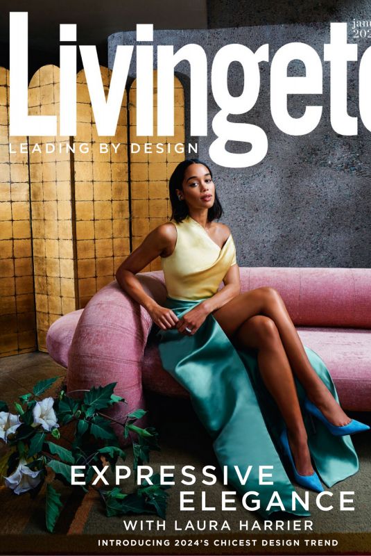 LAURA HARRIER in Living Etc Magazine, January 2024