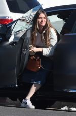 LAUREN PARSEKIAN Out for Lunch with a Friend in Los Feliz 12/05/2023