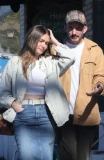LAUREN PARSEKIAN Out for Lunch with a Friend in Los Feliz 12/05/2023