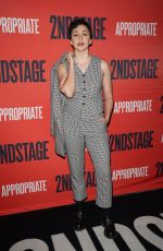 LAUREN PATTEN at Opening Night of Second Stage Theater Play Appropriate on Broadway at The Hayes Theater in New York 12/18/2023