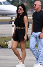 LAUREN SANCHEZ and Jeff Besoz Arrives in Miami 12/23/2023