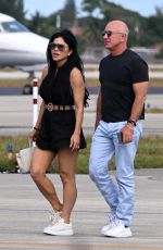 LAUREN SANCHEZ and Jeff Besoz Arrives in Miami 12/23/2023