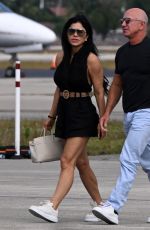 LAUREN SANCHEZ and Jeff Besoz Arrives in Miami 12/23/2023
