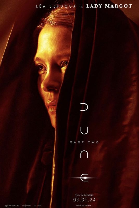 LEA SEYDOUX – Dune II Posters 2023