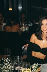LENA MEYER-LANDRUT at YSL x GQ Germany Dinner 11/30/2023