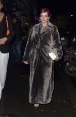 LILY ALLEN Arrives at Isabels in Mayfair 12/08/2023