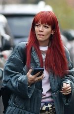 LILY ALLEN Out and About in New York 12/02/2023