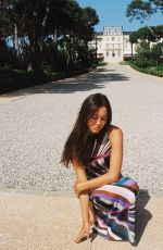 LILY CHEE at a Photoshoot, December 2023