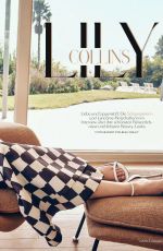 LILY COLLINS in Instyle Germany, January 2024