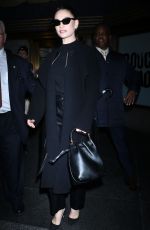 LILY JAMES Arrives at Kelly Clarkson Show in New York 12/18/2023
