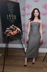 LILY JAMES at The Iron Claw New York Screening 12/18/2023
