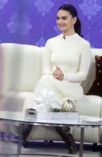 LILY JAMES at Today Show in New York 12/18/2023