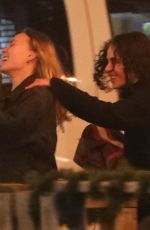LILY-ROSE DEPPand 070 SHAKE Out for Dinner at Italian Restaurant Pace in Los Angeles 11/30/2023