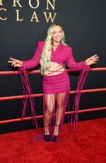 LIV MORGAN at The Iron Claw Premiere in Los Angeles 12/11/2023