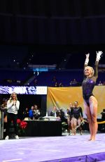 LIVVY DUNNE at LSU Gym 101 Showcase in Baton Rouge 1216/202