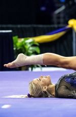 LIVVY DUNNE at LSU Gym 101 Showcase in Baton Rouge 1216/202