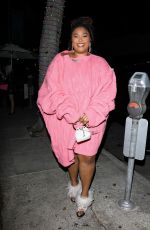 LIZZO Out for Dinner at Mr Chow in Beverly Hills 12/23/2023