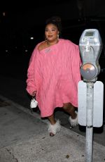 LIZZO Out for Dinner at Mr Chow in Beverly Hills 12/23/2023