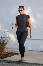 LORI HARVEY Leaves Her Pilates Session in Los Angeles 12/05/2023