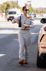 LORI HARVEY Stops by Kreation Organic Juicery in West Hollywood 12/05/2023