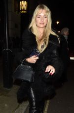 LOTTIE MOSS Leaves a Cabaret Club in London 12/20/2023